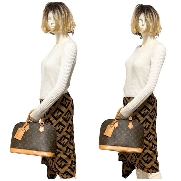 LOUIS VUITTON Alma PM Handbag 👜 FL1012 - Picture 3 of 17